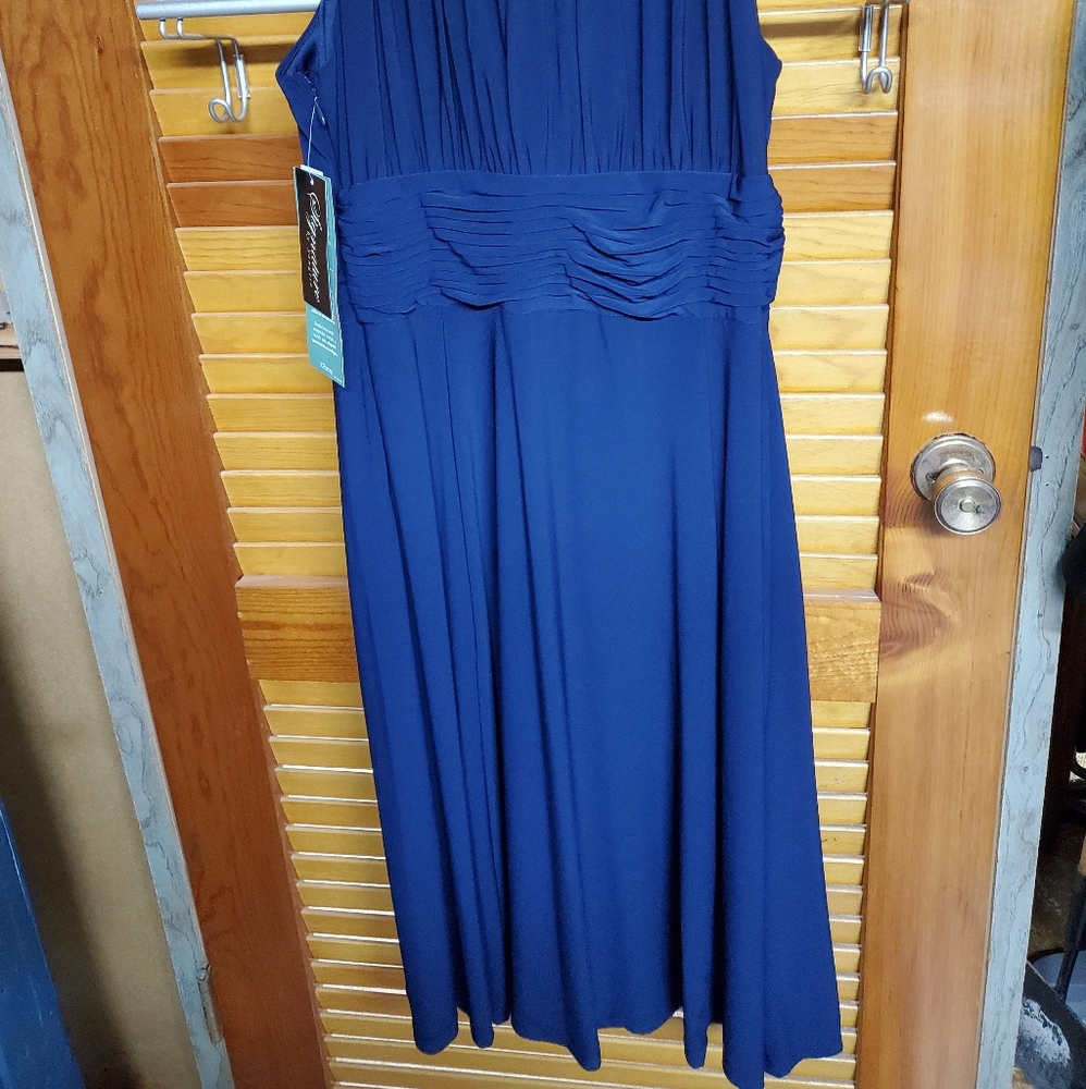 Navy Special Occasion Dress - Picture 5 of 6